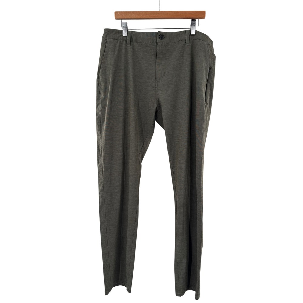 Vuori Meta Pant Mens 36x32 Green V431 Performance Chino Stretch Trouser Techwear